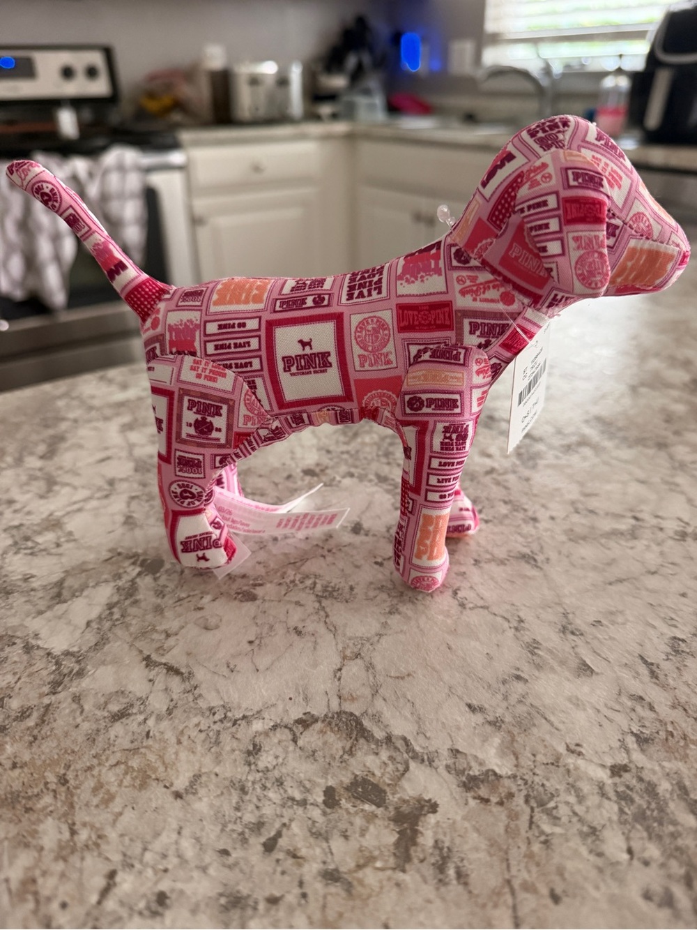 Victoria's Secret PINK Friday Mystery Mini Dog Collectible Pink Logo NWT - Picture 3 of 6